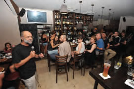 Prof. Israel Bar- Joseph is among the dozens of Weizmann scientists who have participated in Science on Tap.