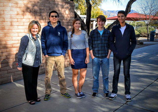 Gregory school students