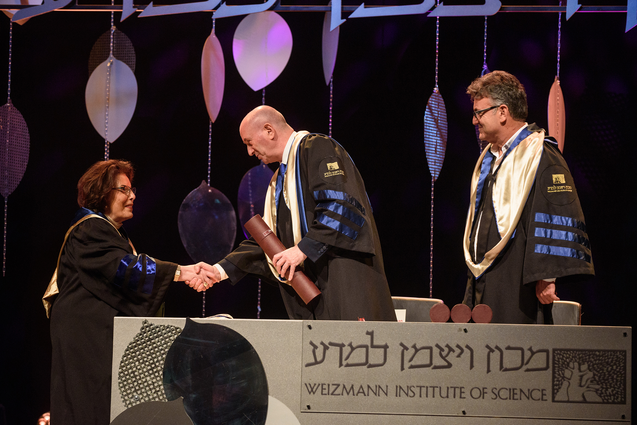 American Committee National Chair Earns Honorary Doctorate from the Weizmann Institute of Science