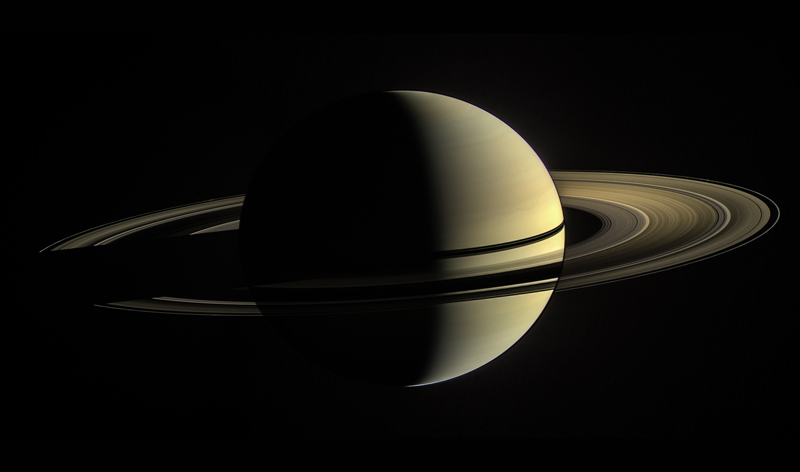 Saturn’s Atmosphere Proves Deep, Its Rings Young