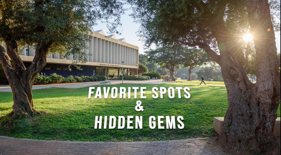 Favorite Spots & Hidden Gems on the Weizmann Institute of Science Campus #1 with Dr. Tal Ilani