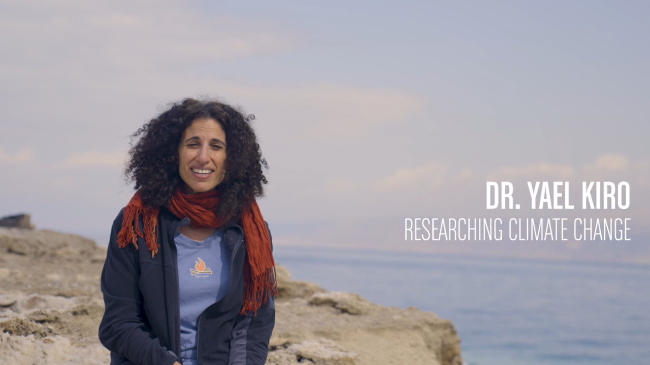 Dr. Yael Kiro Studies the Dead Sea to Better Understand Global Warming